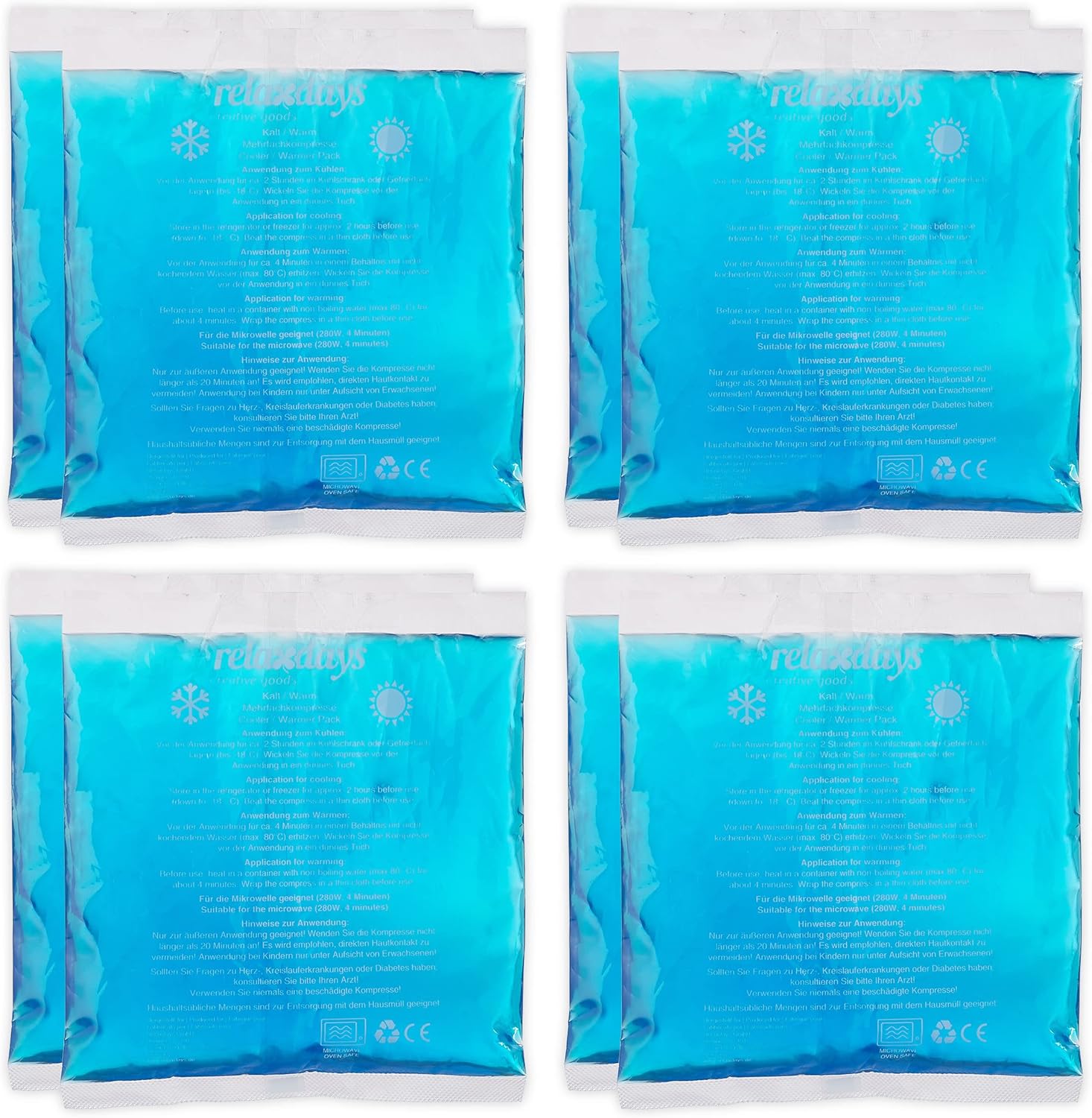 Gel pack riutilizzabile